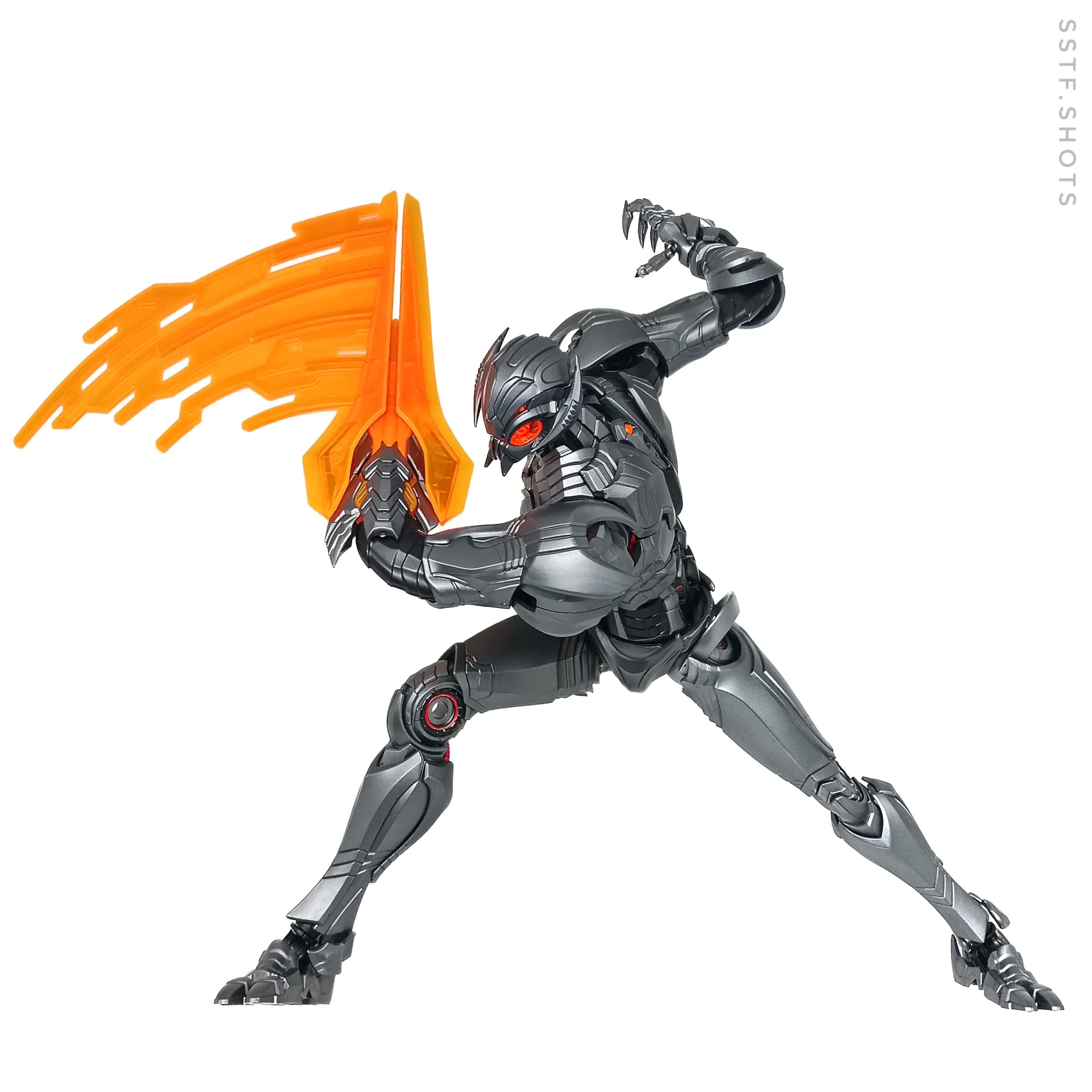 Blokees Marvel Ultron buildable figure with orange energy blade