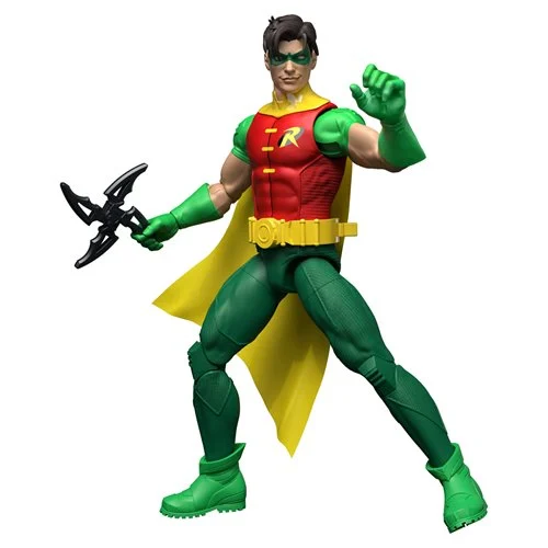 Mattel DC Premier Robin action figure with birdarang