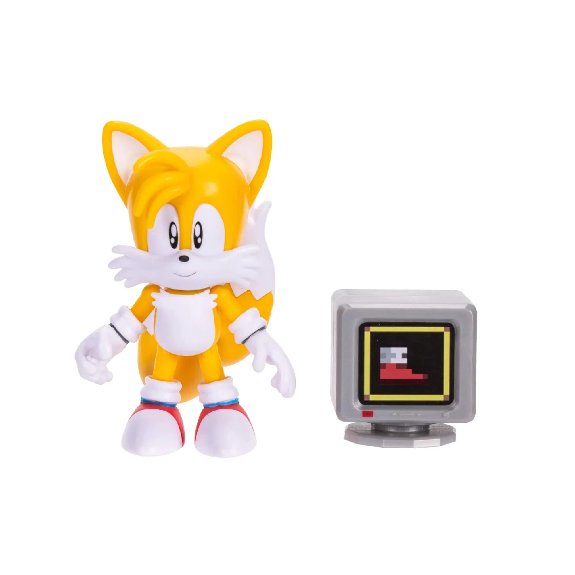 Jakks Pacific Classic Tails figure with retro TV monitor