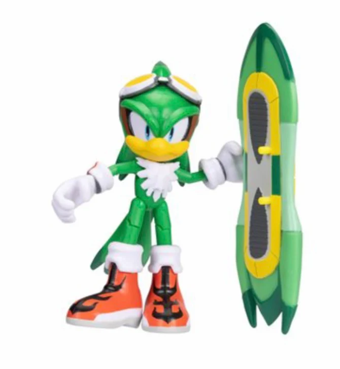 Jakks Pacific Jet the Hawk figure with green Extreme Gear board
