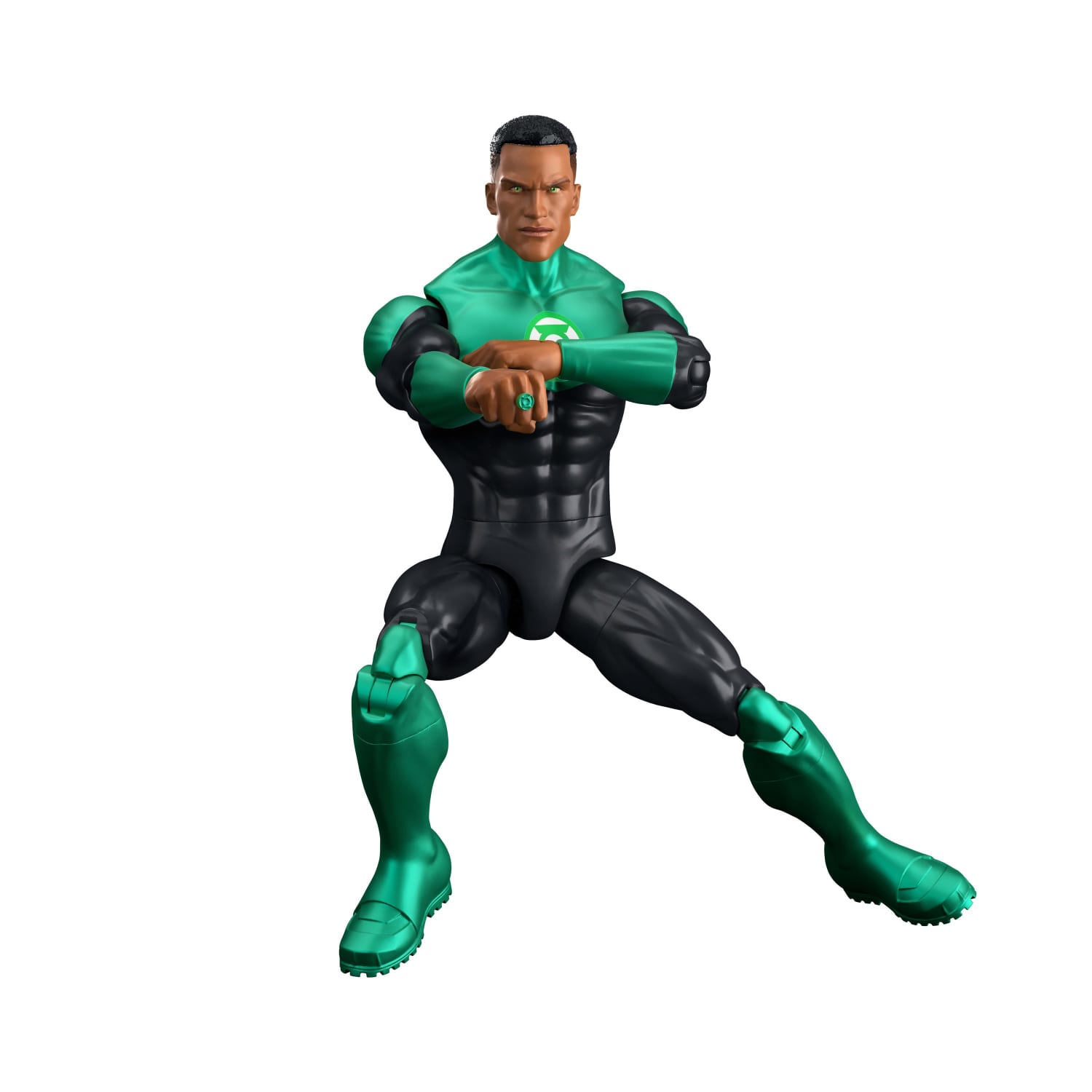 Mattel DC Premier John Stewart Green Lantern action figure with power ring