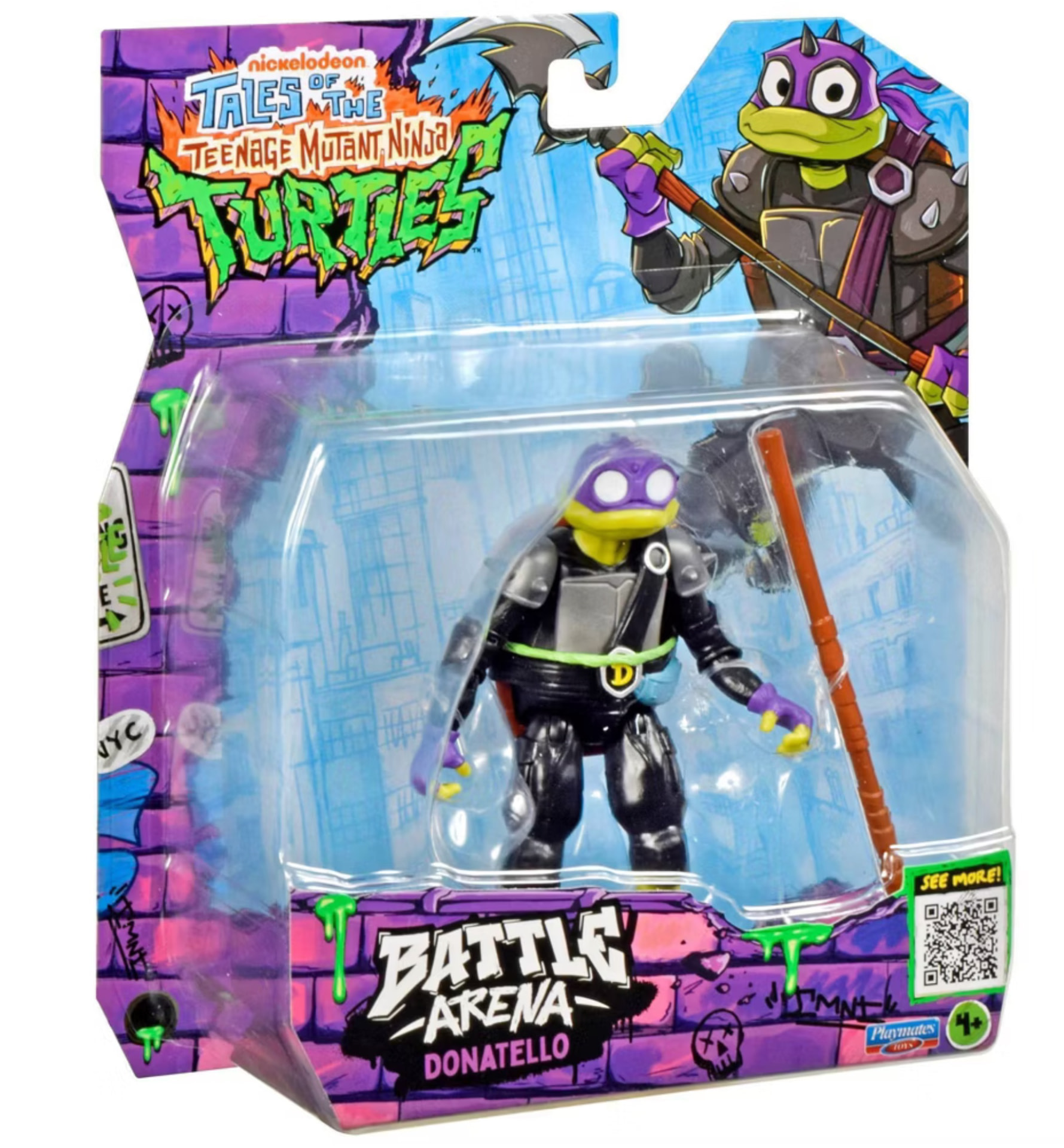 Tales of the Teenage Mutant Ninja Turtles Battle Arena Donatello action figure