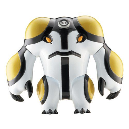 Bandai Ben 10 Cannonbolt figure with yellow armored shell plates