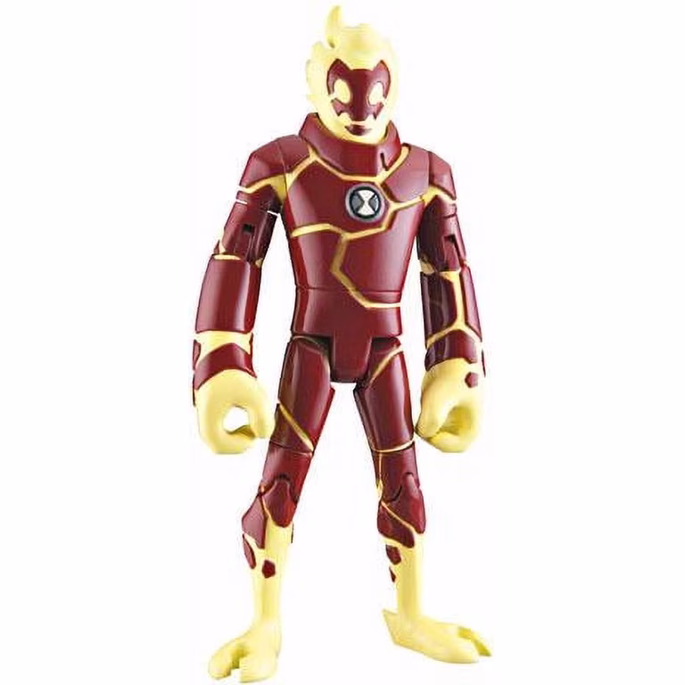 Bandai Ben 10 Heatblast fiery rock alien figure