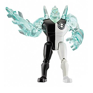 Bandai Ben 10 Diamond Head figure with translucent crystal arms