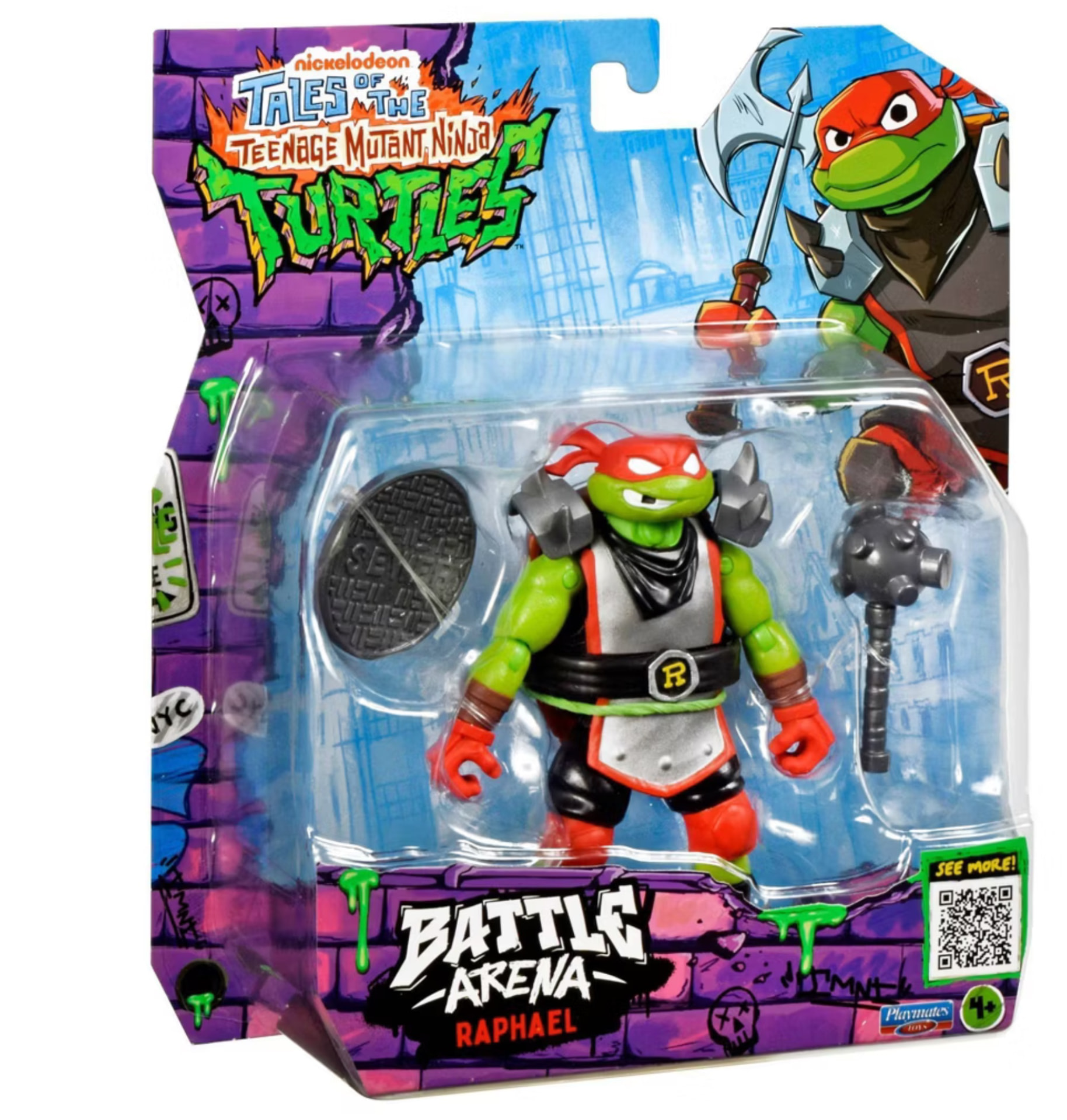 Tales of the Teenage Mutant Ninja Turtles Battle Arena Raphael action figure