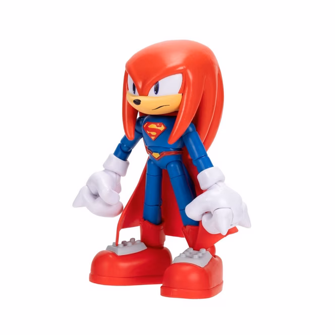 Jakks Pacific Sonic x DC Knuckles as Superman action figure