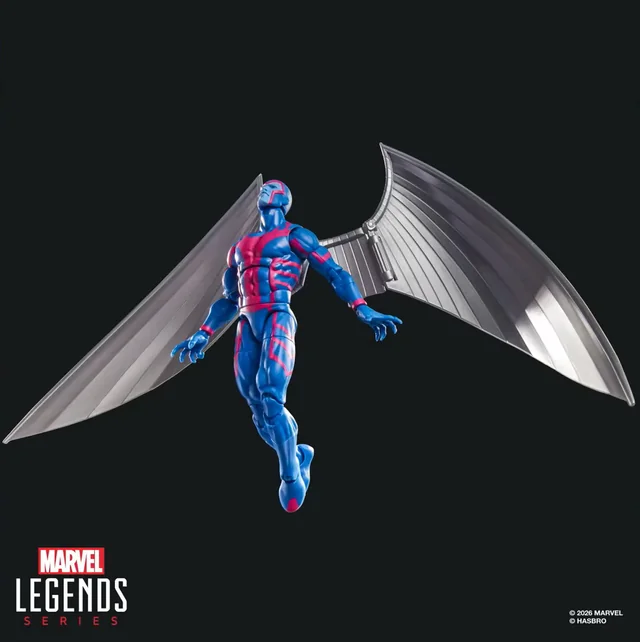 Marvel Legends Archangel '97 action figure with metallic wings