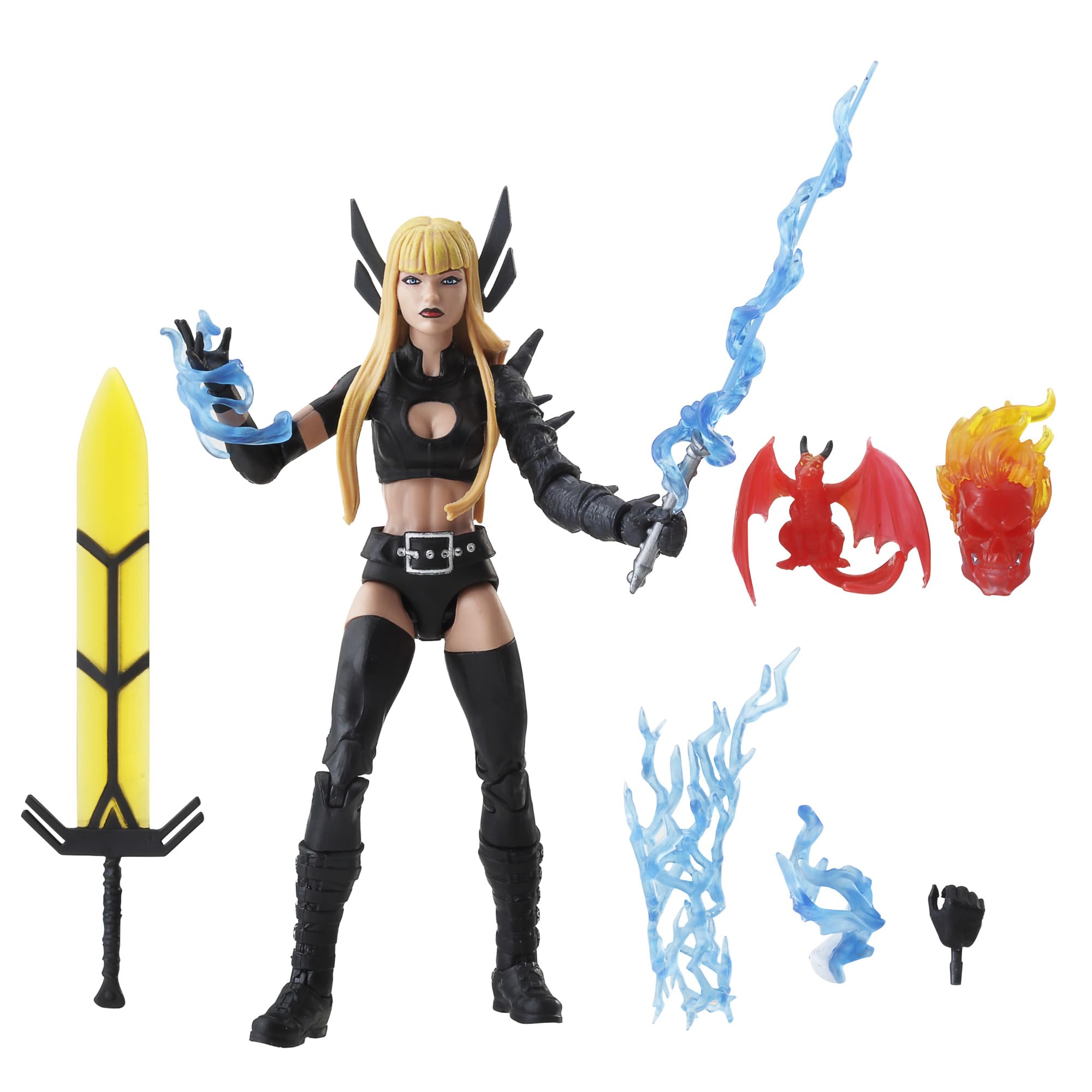 Marvel Legends Magik action figure with soulsword and effect parts