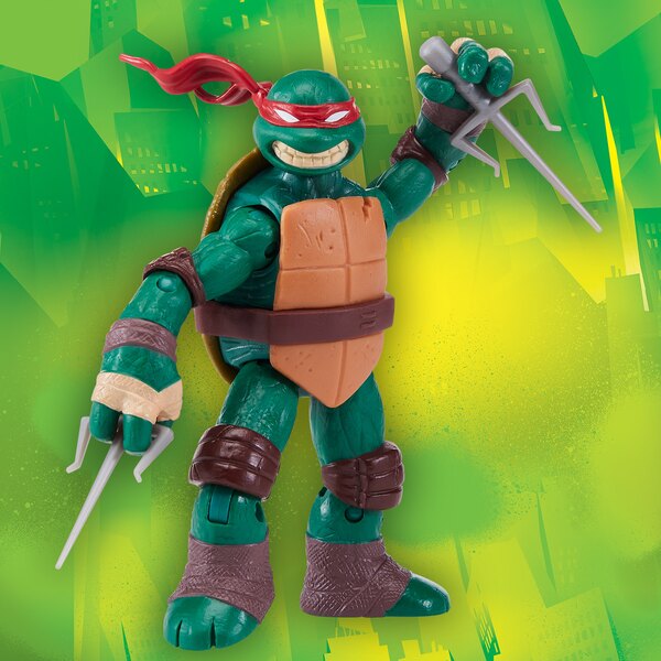 2012 Playmates Raphael action figure with twin sais