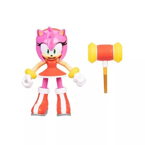 Jakks Pacific Amy Rose figure with her Piko Piko hammer