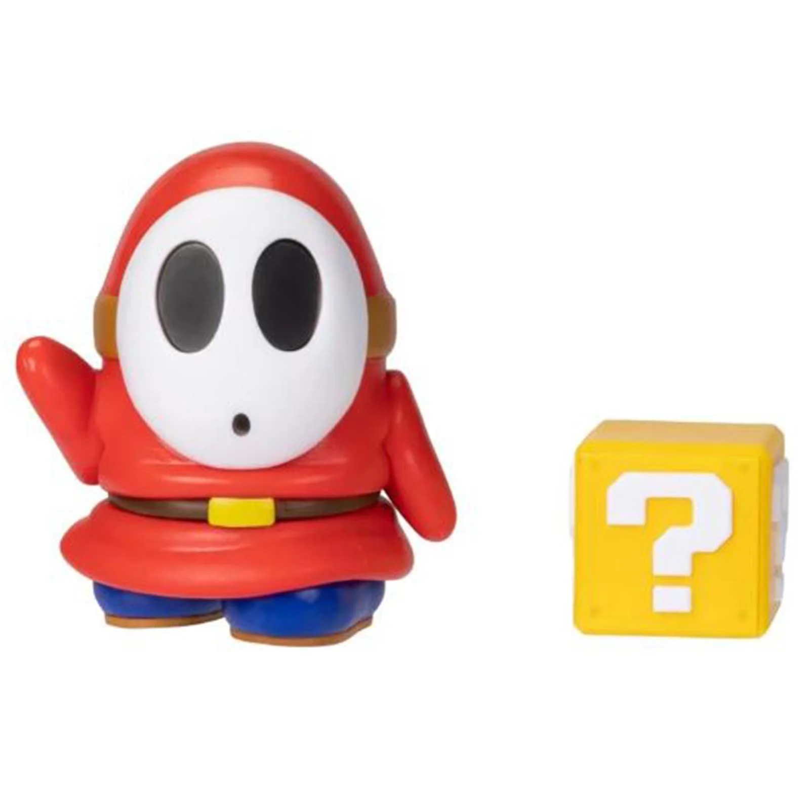 Jakks Pacific Shy Guy figure with question block accessory