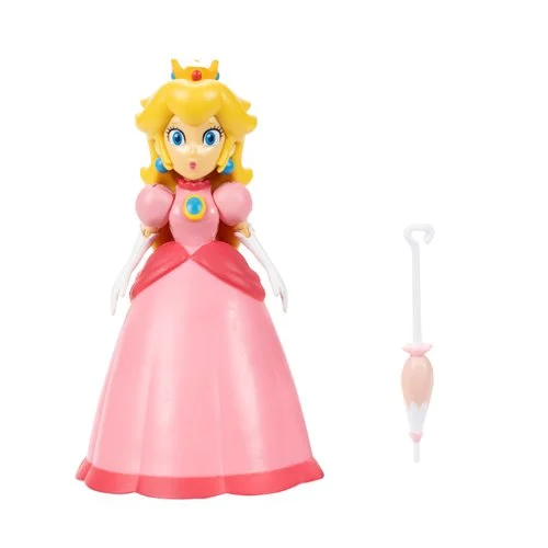 Jakks Pacific Princess Peach figure with parasol accessory