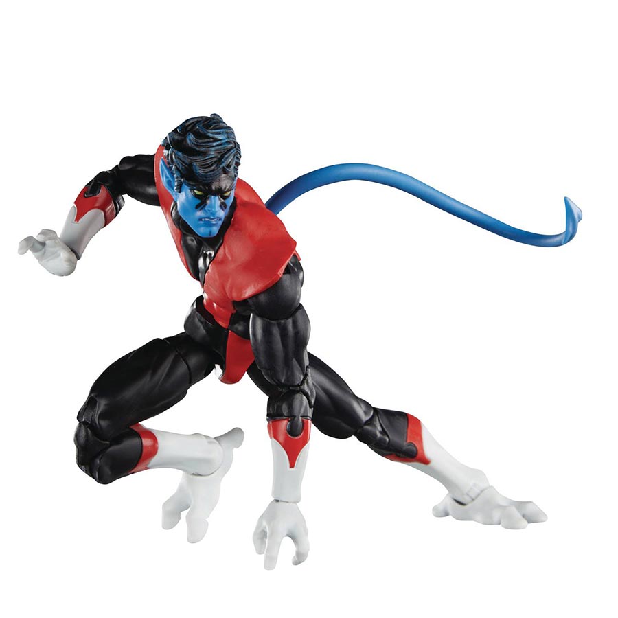 Marvel Legends Nightcrawler action figure with tail