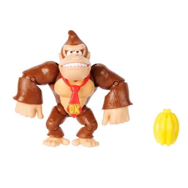 Jakks Pacific Donkey Kong figure with banana bunch accessory